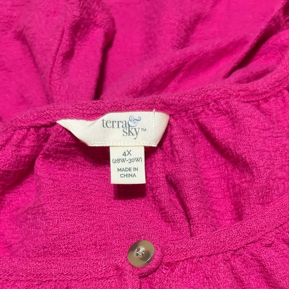 Terra & Sky Pink Blouse - Picture 4 of 5